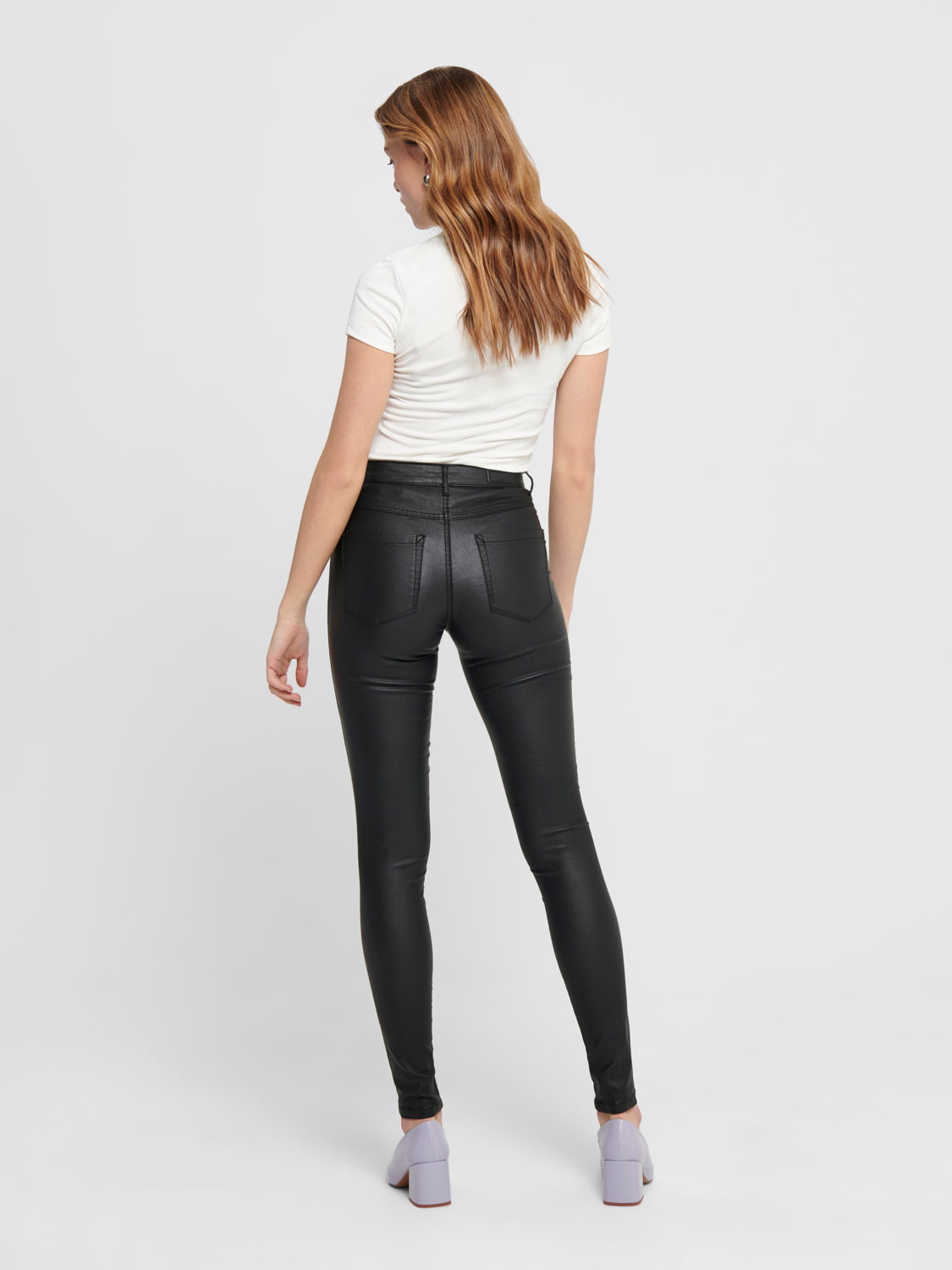 ONLROYAL Coated Pants - Sort